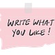 Write What You Like 