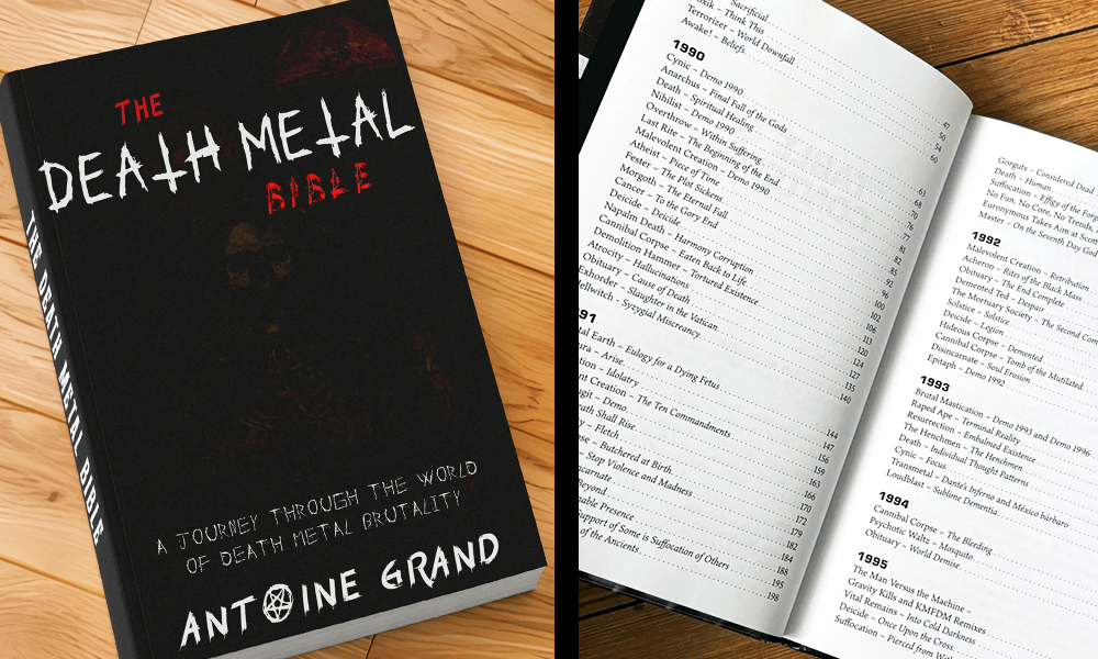 The Death Metal Bible Book.