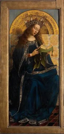 The Ghent Altarpiece: Virgin Mary - Hubert and Jan Van Eyck — Google ...