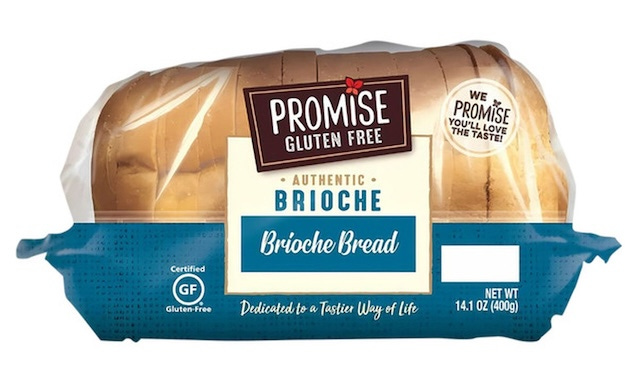 Gluten-free Promise brioche bread