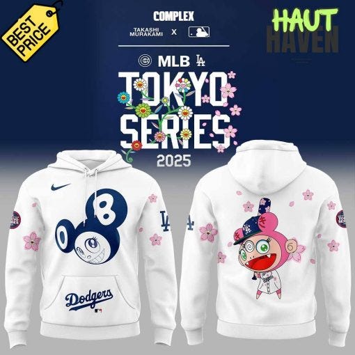 新作 日本未発売TAKASHI MURAKAMI × Dodgers パーカー Los Angeles Dodgers Takashi Murakami x MLB World Tour Tokyo Series