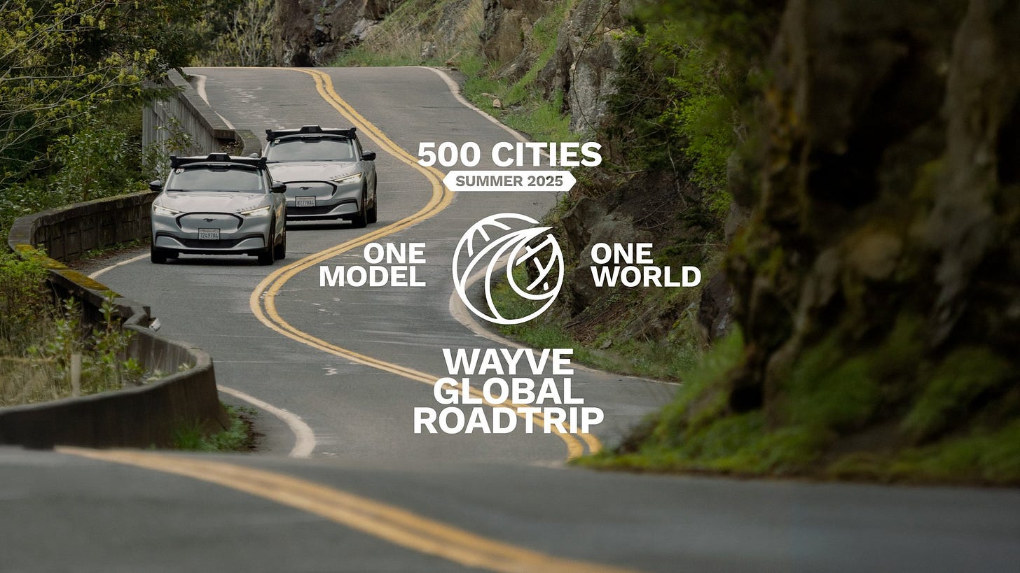 Global Road Trip - Wayve Global Road Trip - Wayve