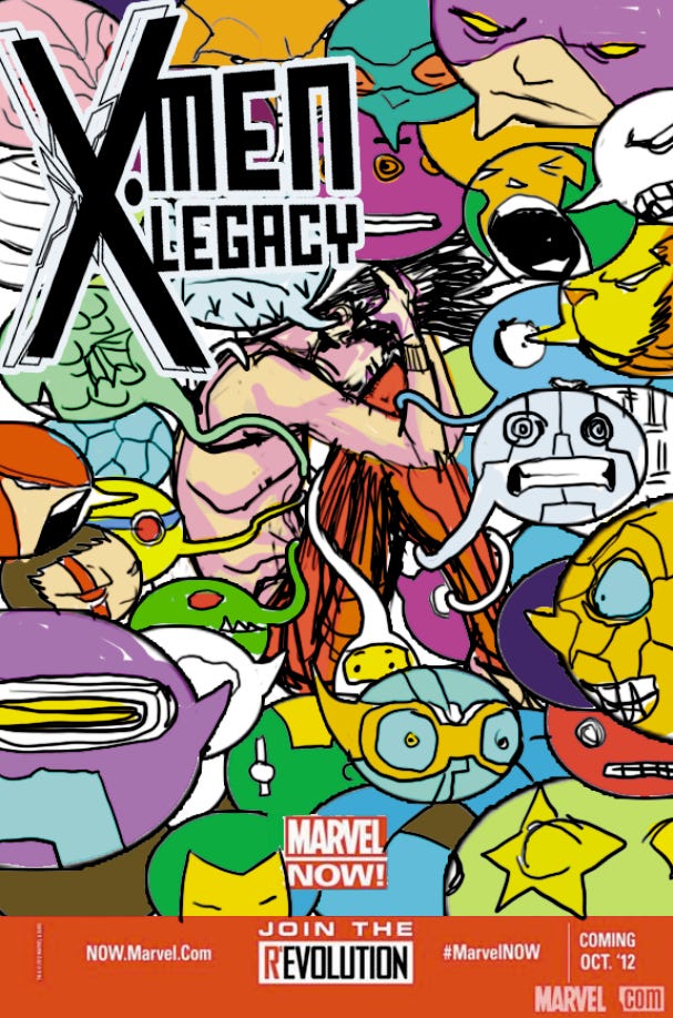X-Men Legacy #6 Sketches