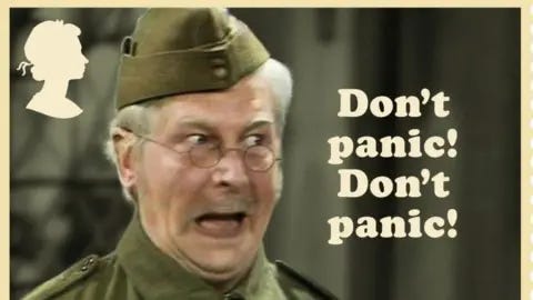 PA Dad's Army stamp