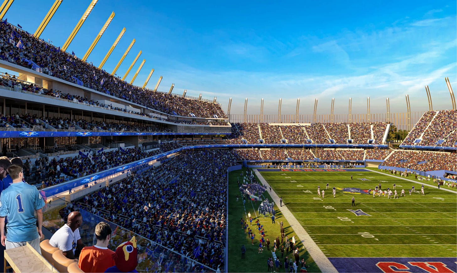David Booth Kansas Memorial Stadium | The KU Gateway District