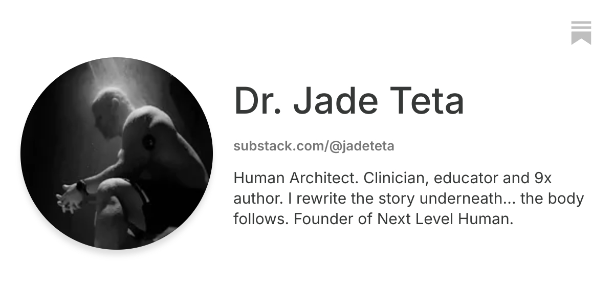 Dr. Jade Teta | Substack