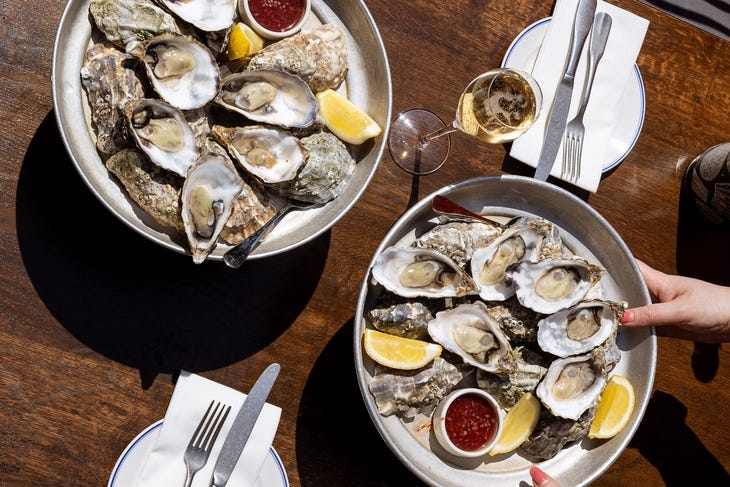 Loads of oysters