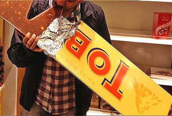 Giant Ten Pound Toblerone Bar