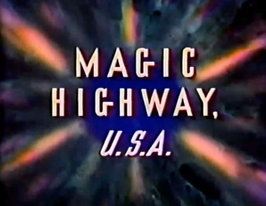 The Magical World of Disney" Magic Highway U.S.A. (TV Episode 1958) - IMDb
