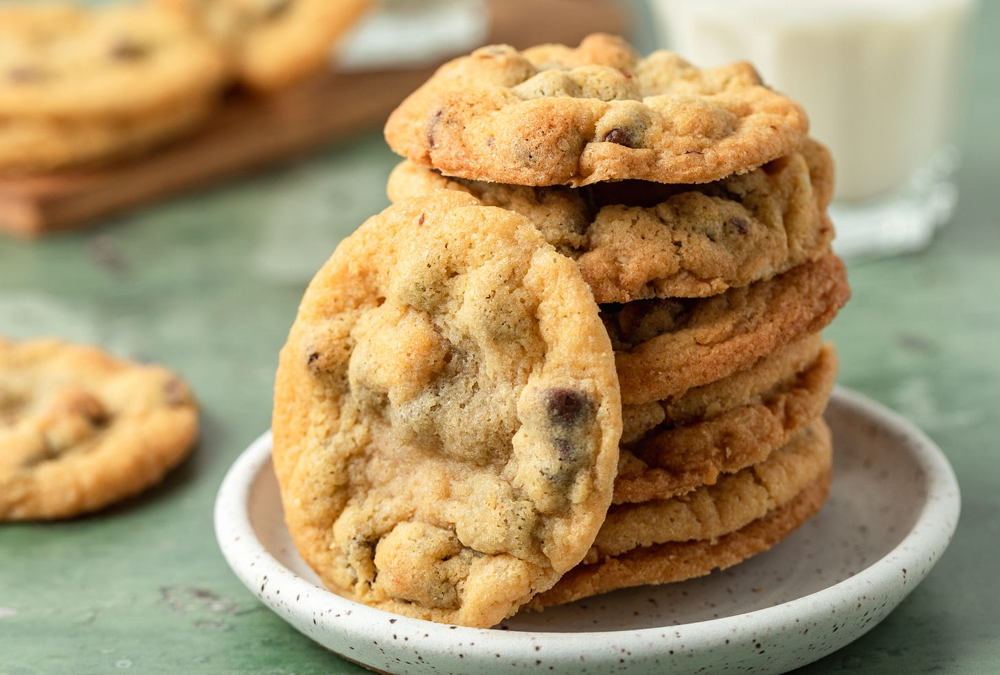 Food Processor Chocolate Chip Cookies
