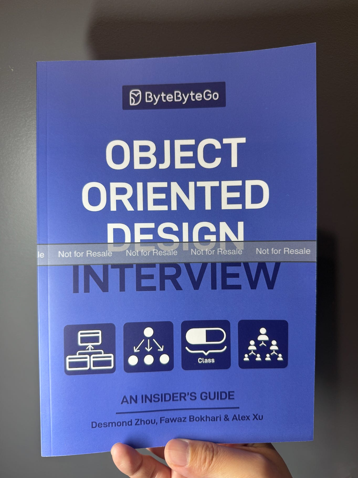 Object Oriented Design Interview Book is here — now available on Amazon!