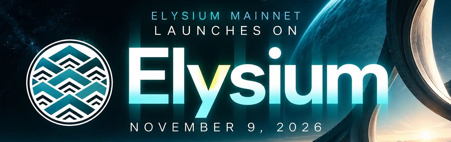 elysium-mainnet-launch