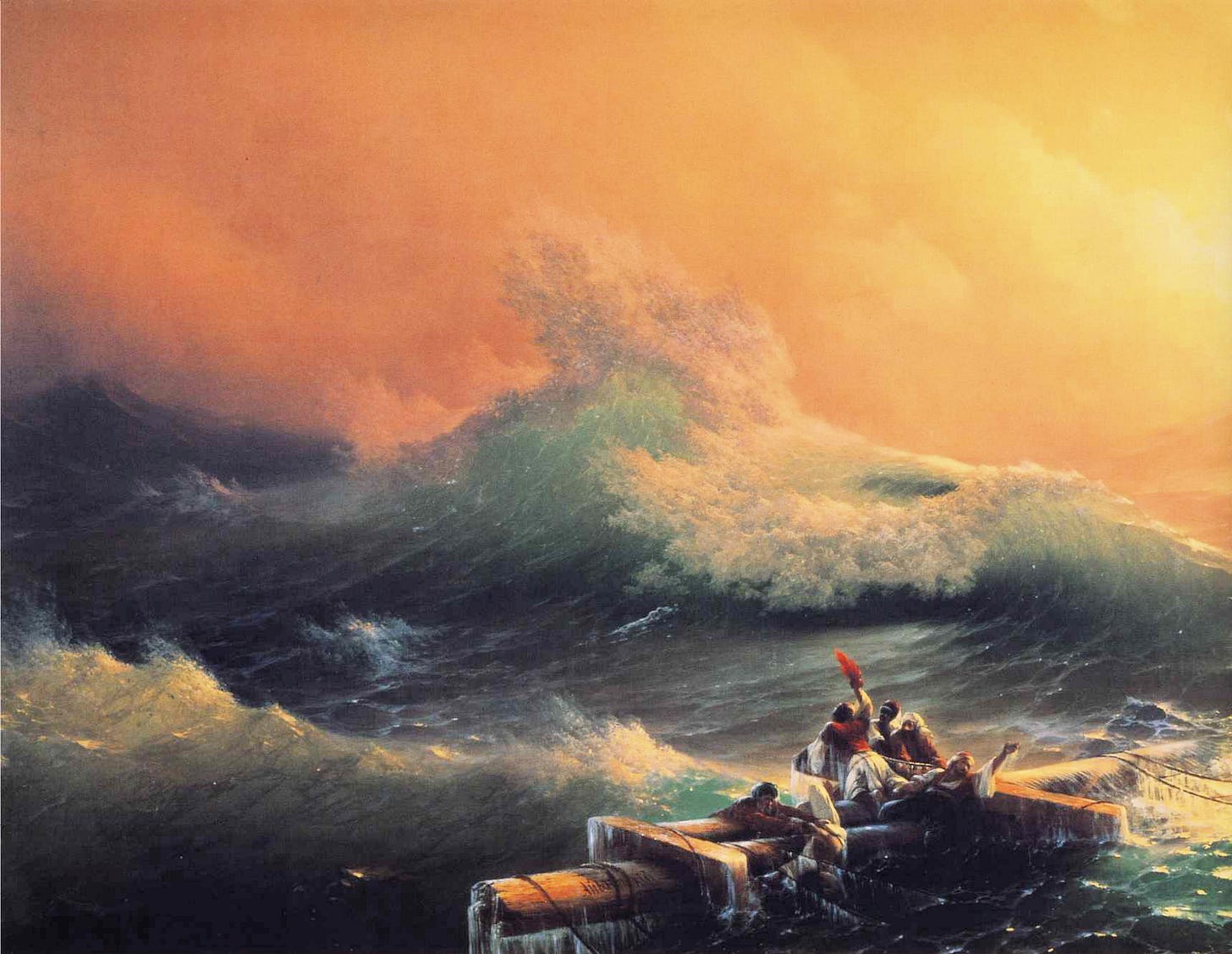 Aivazovsky Ninth Wave sunrise sea Aivazovsky Ninth Wave sunrise sea