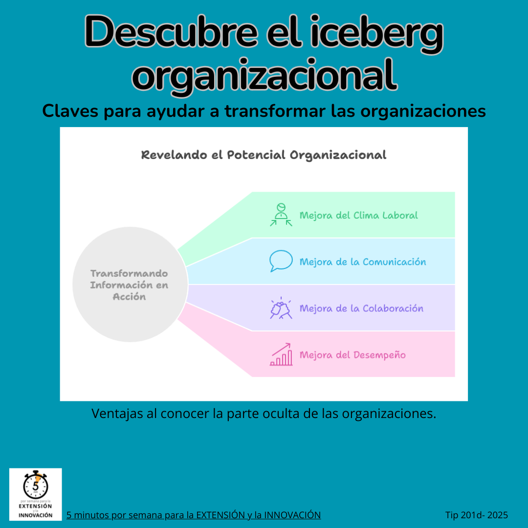 Descubre el ICEBERG ORGANIZACIONAL. Herramientas para ayudar a ...