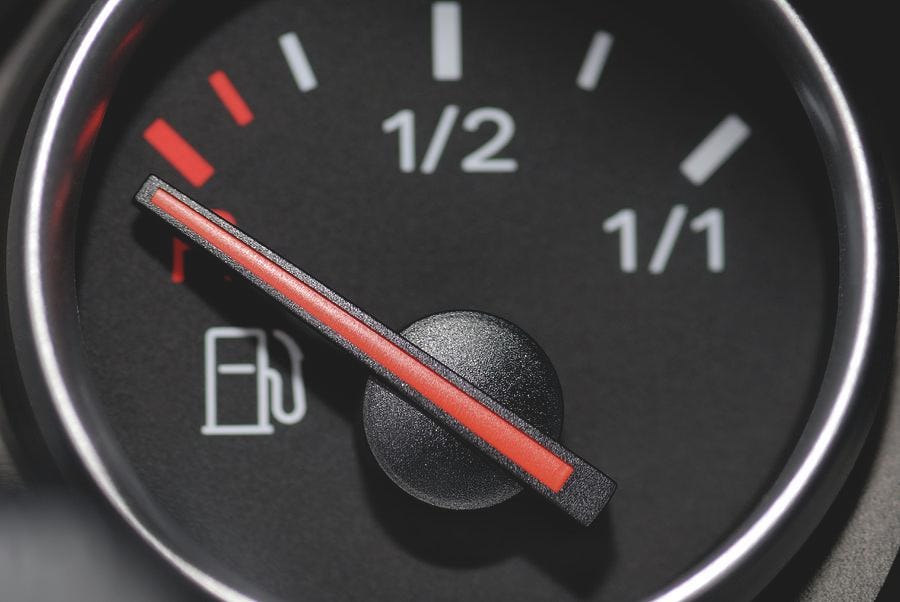 Fuel Gauge On Empty Photograph by Bildagentur-Online / Ohde / Science Photo  Library - Fine Art America