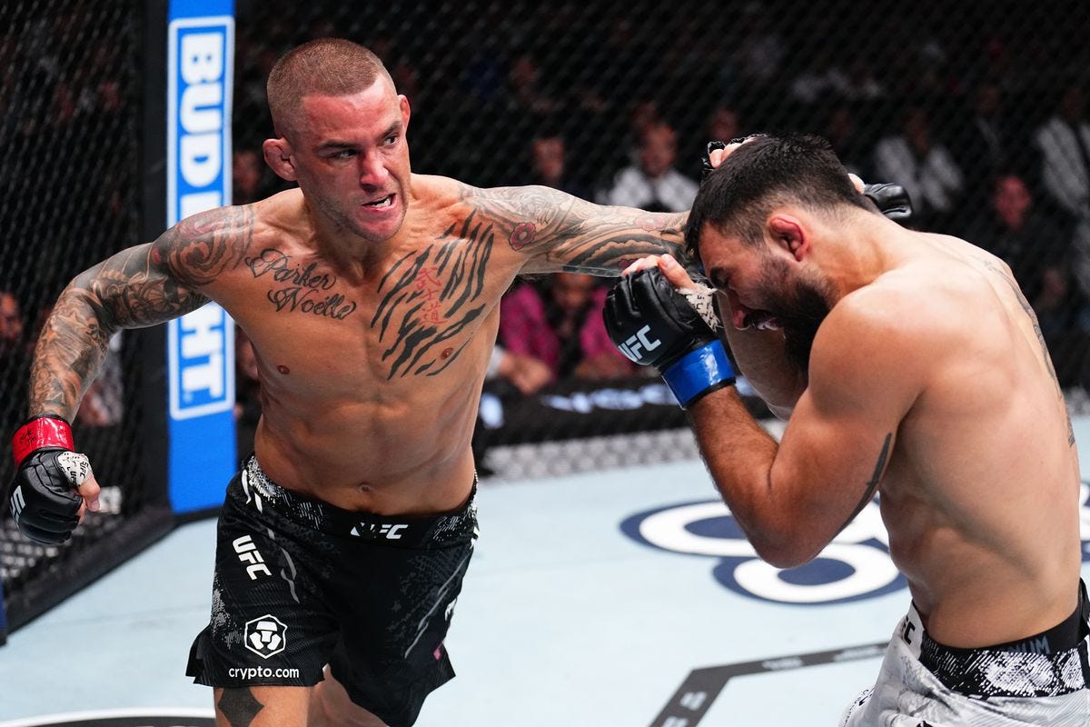 Dustin Poirier vs. Benoit Saint Denis full fight video highlights - MMA  Fighting