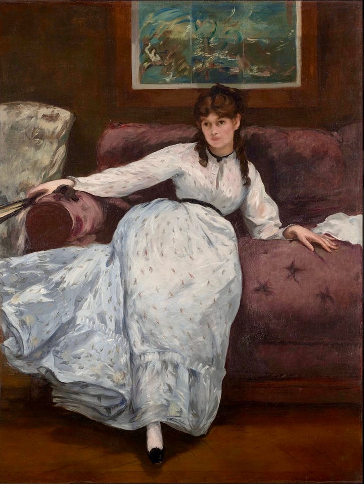 Two nineteenth-century portraits, by Morisot and Manet