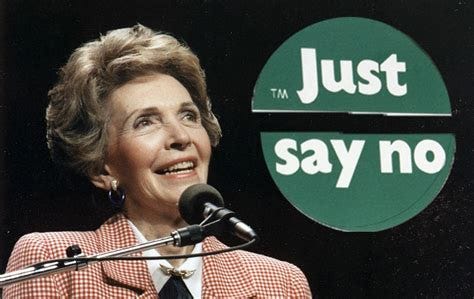 Just Say No To Drugs Nancy Reagan
