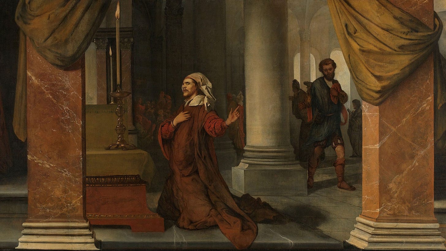 Replacing the Pharisee and Tax Collector - Where Peter Is