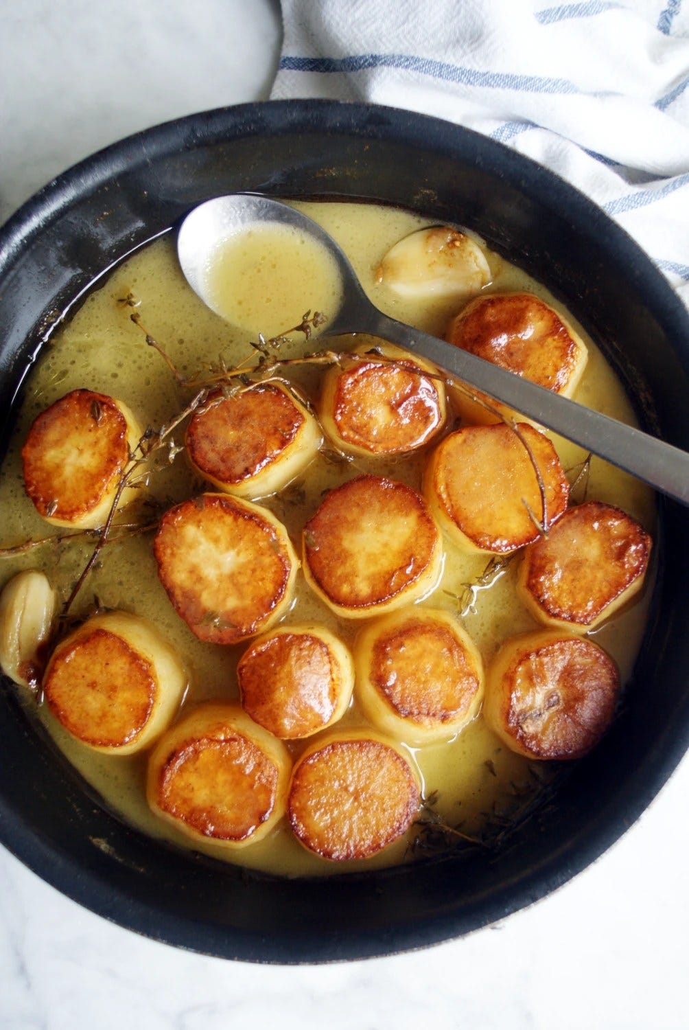 fondant potatoes