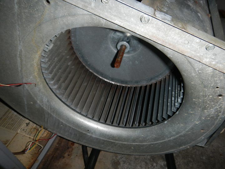 HVAC blower and blower wheel