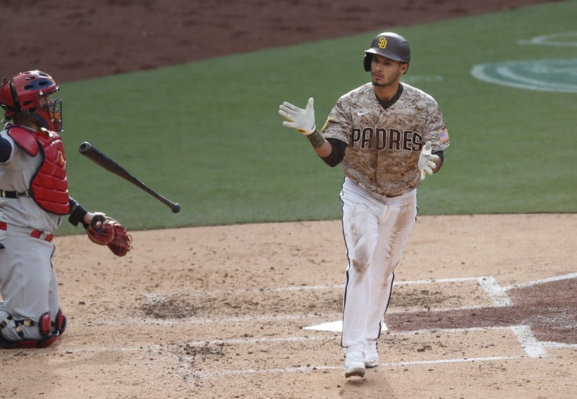 Padres notes: Tucupita Marcano's come a long way; bringing along Lamet,  Weathers - The San Diego Union-Tribune