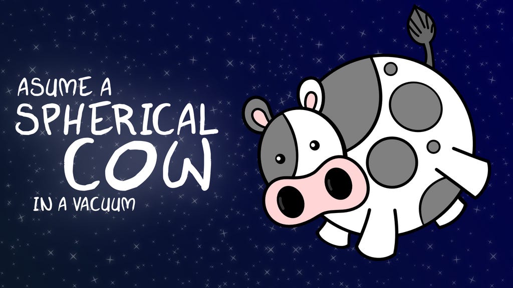 Spherical Cow by MawsCM on DeviantArt