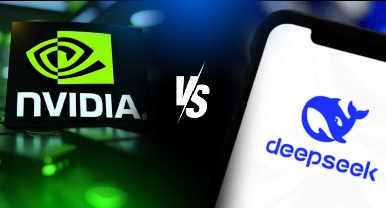 DeepSeek vs Nvidia: The $589B Market Shakeup – A visual representation of Nvidia’s historic market loss on January 27, 2025, triggered by the rise of Chinese AI startup DeepSeek DeepSeek vs Nvidia: The $589B Market Shakeup – A visual representation of Nvidia’s historic market loss on January 27, 2025, triggered by the rise of Chinese AI startup DeepSeek