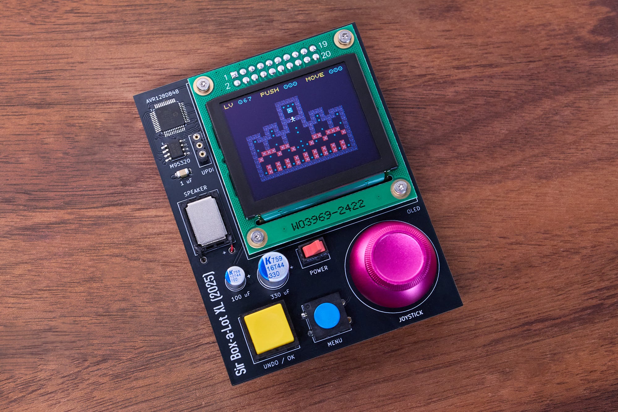 Recreating Sokoban on a microcontroller - lcamtuf's thing