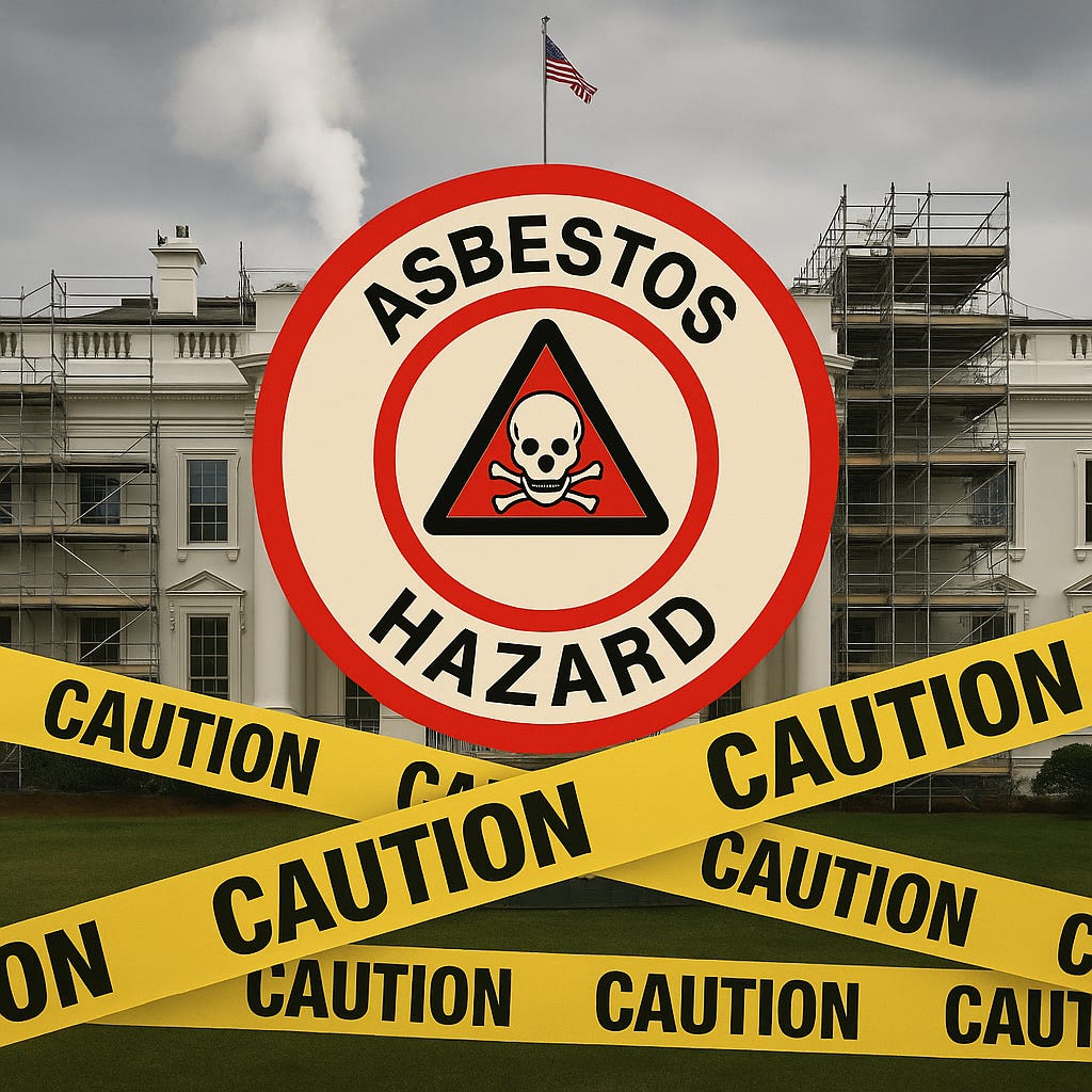 If the East Wing is safe, show us the paperwork. If not — show us the exits.