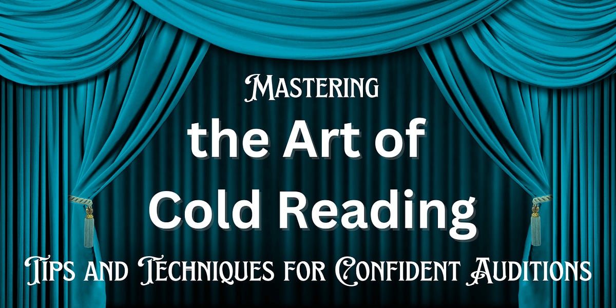 🎭 Mastering the Art of Cold Reading: Tips and Techniques for Confident ...