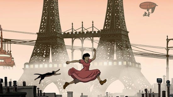 April and the Extraordinary World - inside April and the Extraordinary World - inside