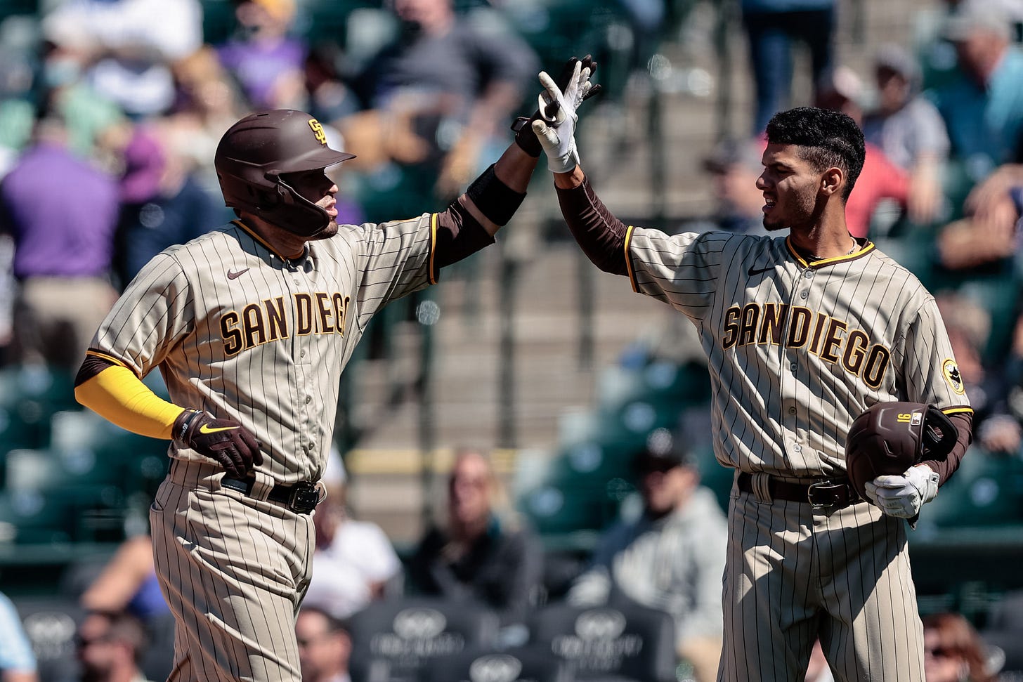 Victor Caratini's slam gives Padres win over Rockies in G1 | Reuters