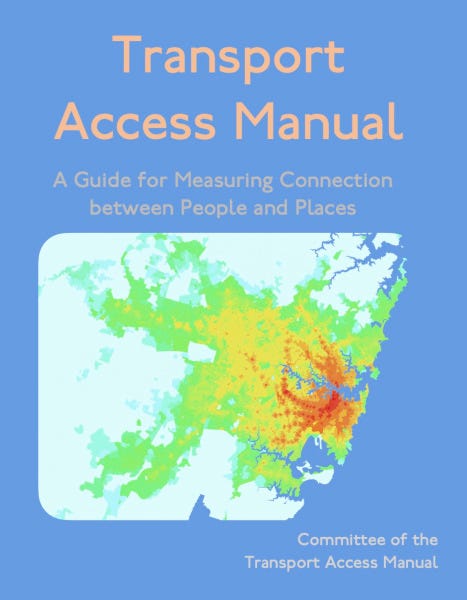 Transport Access Manual cover Transport Access Manual cover