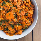 Mom's garlic-butter carrots