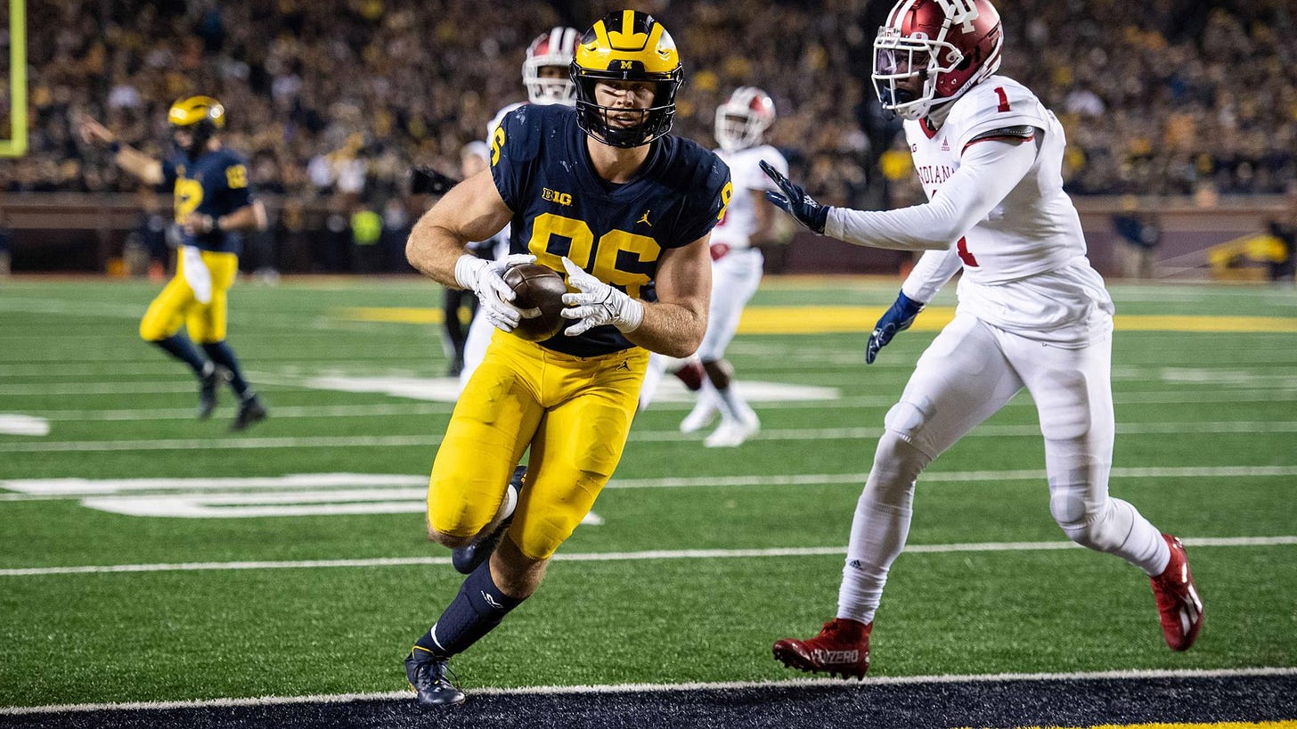 Luke Schoonmaker - Football - University of Michigan Athletics