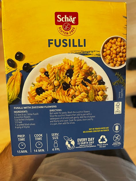 All of these different brands provide different ingredients and different cooking instructions