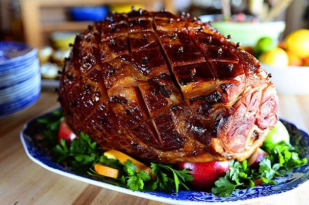 Best Glazed Easter Ham Recipe - Brown Sugar Glazed Ham