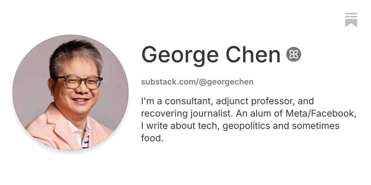 George Chen | Substack