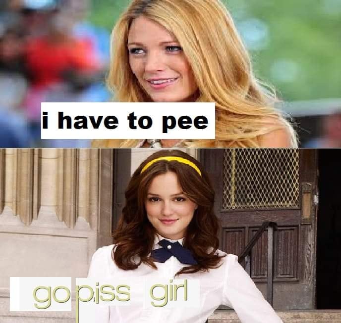 Go Piss Girl meme