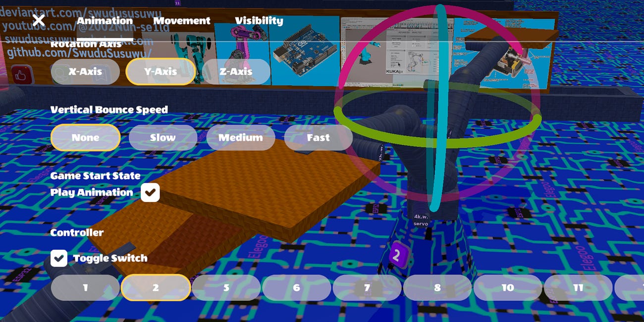 Google Store / Microsoft Store / Ubuntu sims which produce (or script moves with) autonomous tools. Suggest schools to use such sims.