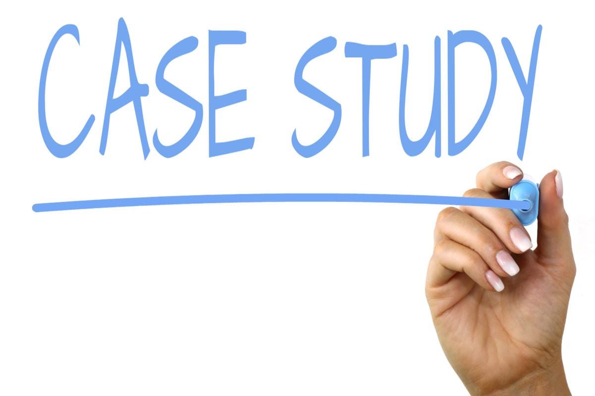 Case Study - Free of Charge Creative Commons Handwriting image