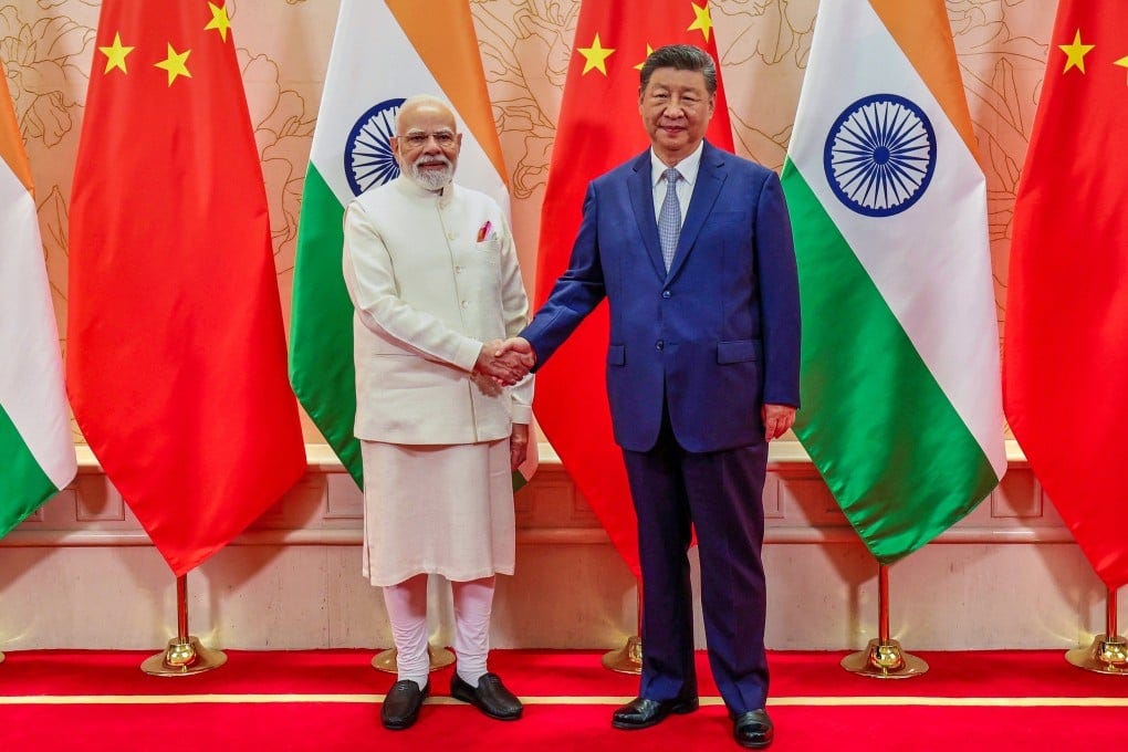 Xi to Modi: don't let the border dispute define China-India relations | South China Morning Post Xi to Modi: don't let the border dispute define China-India relations | South China Morning Post