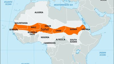 Sahel | Location, Facts, Map, & Desertification | Britannica