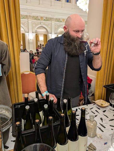 winemakers and tasters at Bottled Alive 2026, Tábor, Czechia