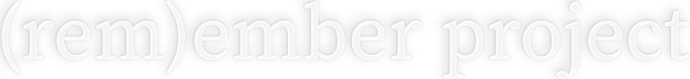 (rem)ember project