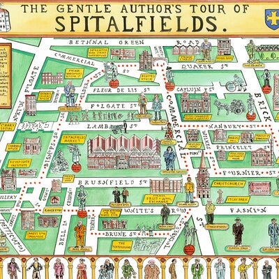 Walking Tour around Spitalfields in the East End of London Walking Tour around Spitalfields in the East End of London