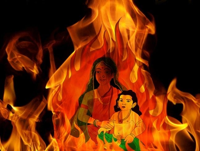 Holika Dahan - www.riseshine.in