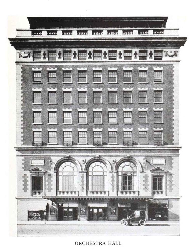 Orchestra Hall in Chicago