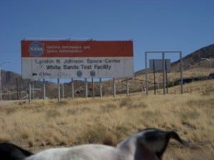 Just outside Las Cruces....